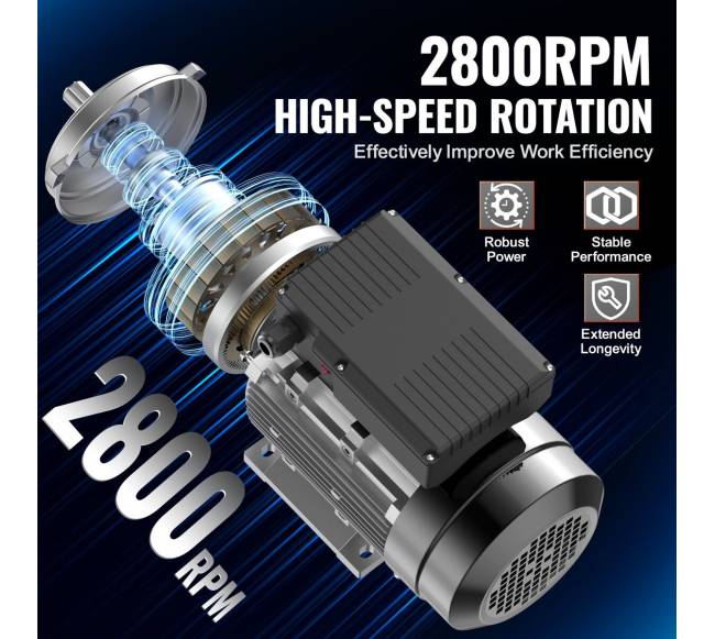 1.1 kW elektros variklis, 2800 aps.min2