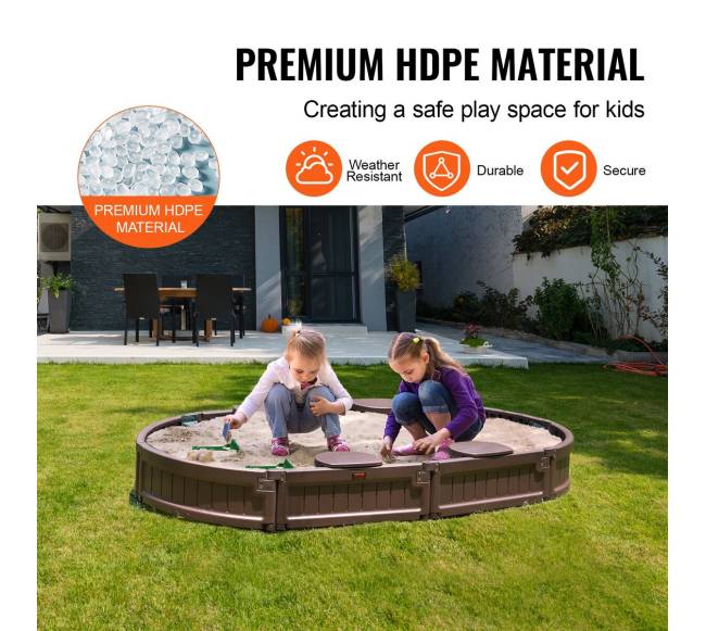 Smėlio dėžė ovali su dangčiu, lauko kiemui5