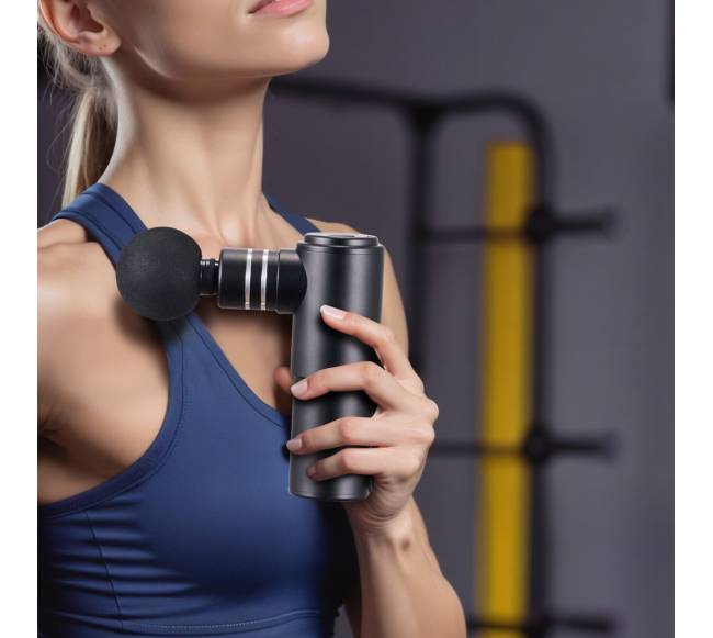 Giliųjų audinių masažuoklis su 4 galvutėmis7