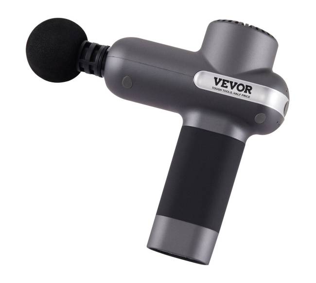 Raumenų masažuoklis su 5 greičiais ir 6 galvutėmis8