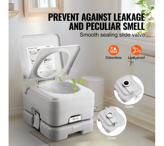 Nešiojamas tualetas stovyklavimui 12 l3