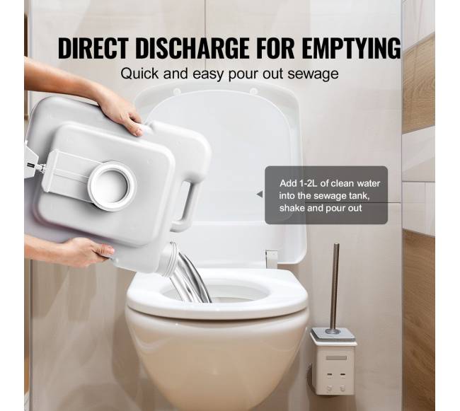 Nešiojamas tualetas stovyklavimui 12 l4