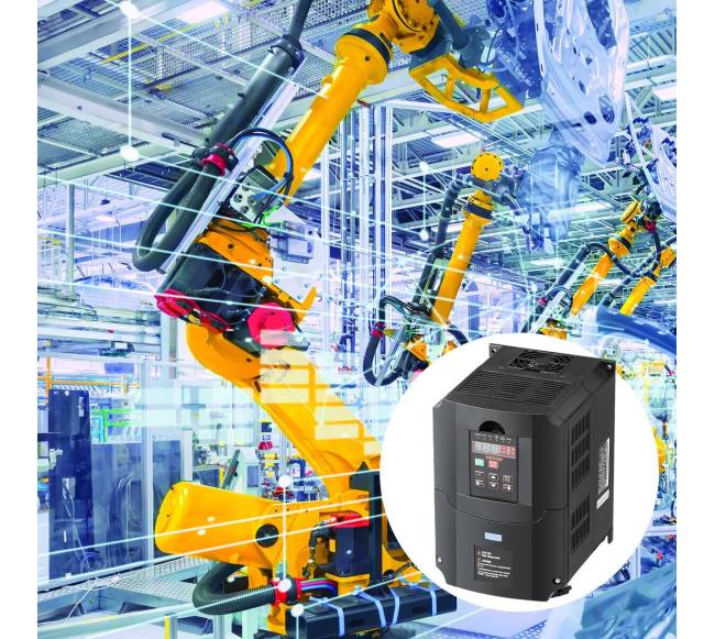 10 AG, 7,5 kW dažnio keitiklis 220V į 3 fazes7