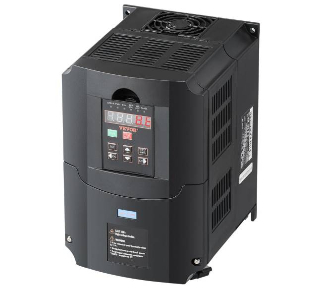 10 AG, 7,5 kW dažnio keitiklis 220V į 3 fazes10