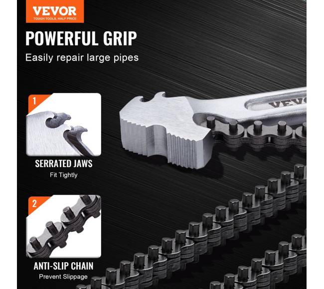 Grandinė veržliaraktis 48 colių1