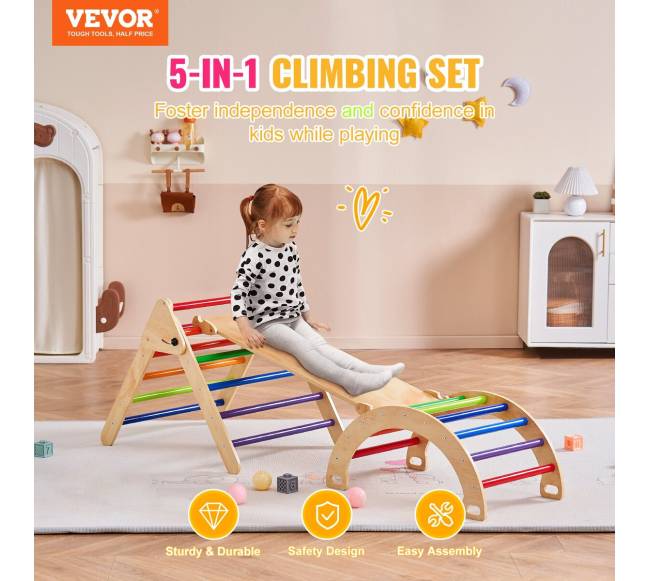 piklerio trikampio rinkinys 5in1 montessori žaislai1