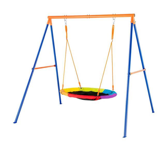 Sodo supynės su 40 cm lėkštės formos sėdyne8