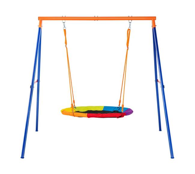 Sodo supynės su 40 cm lėkštės formos sėdyne9