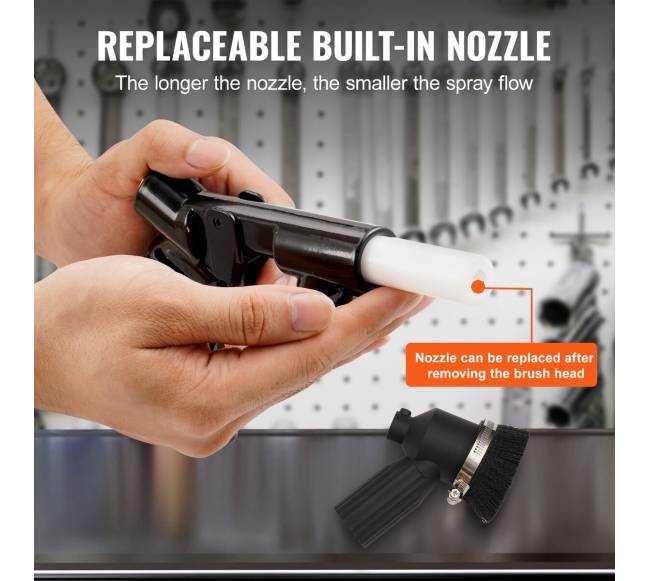 28 gal be dulkių smėliasrautė su vakuumo sistema4