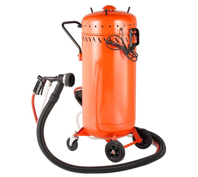 28 gal be dulkių smėliasrautė su vakuumo sistema8