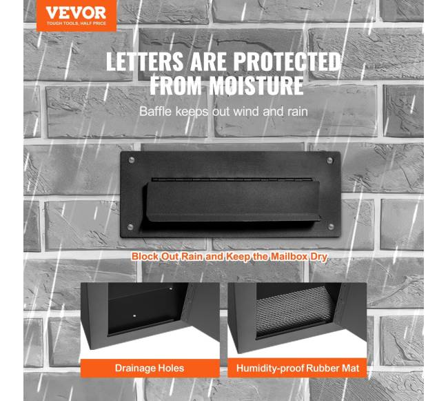 Sieninis pašto dėžutė su kombinacine spyna1