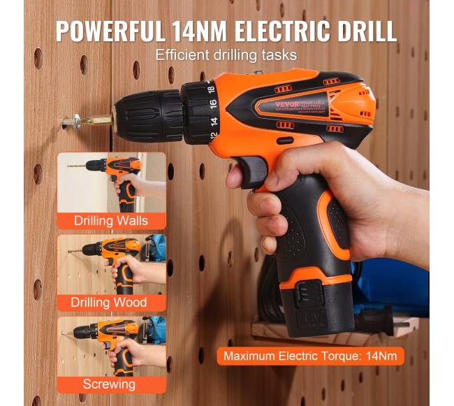 146 dalių įrankių rinkinys su grąžtu2