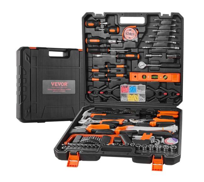 216 dalių įrankių rinkinys namams8