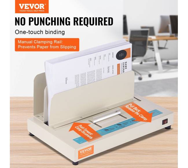 Terminio įrišimo aparatas 500 lapų A3 A4 A51