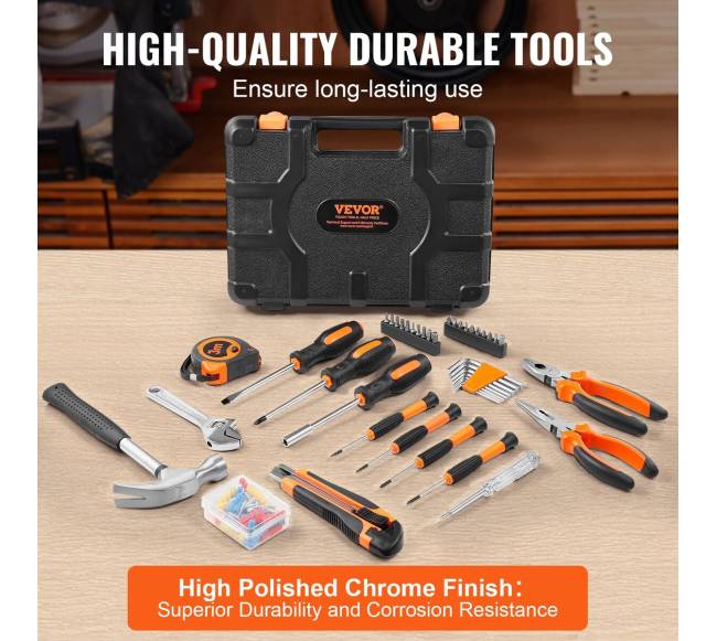 Namų įrankių rinkinys 132 dalių2