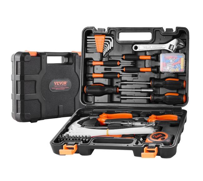 Namų įrankių rinkinys 132 dalių8