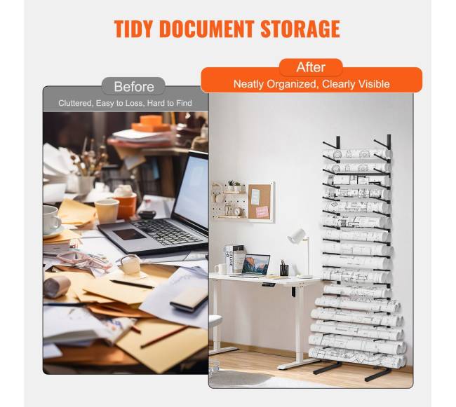 Vertikalus brėžinių stovo laikiklis 16 sluoksnių4