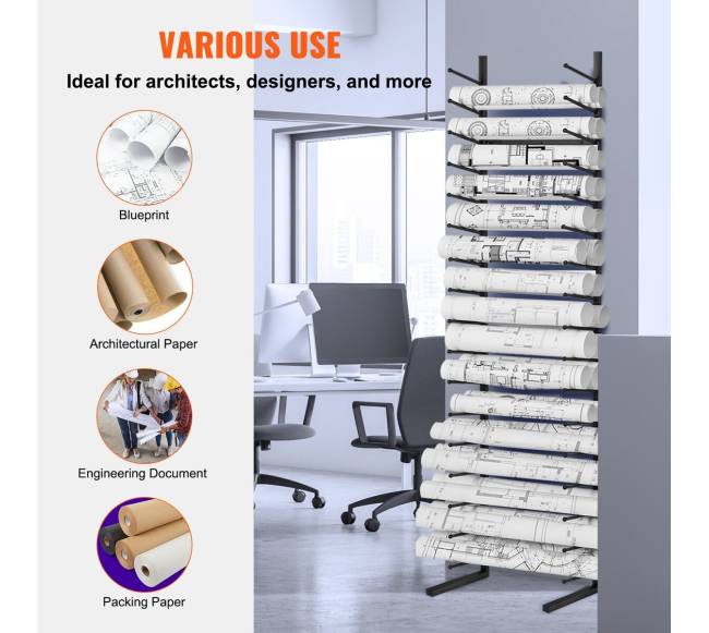 Vertikalus brėžinių stovo laikiklis 16 sluoksnių5