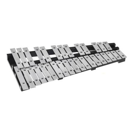 30 natų glockenspielis su malletais ir būgnų lazdelėmis0