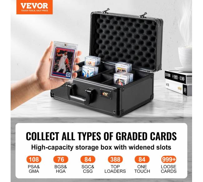 sportinių kortelių dėklas su kodiniu užraktu1