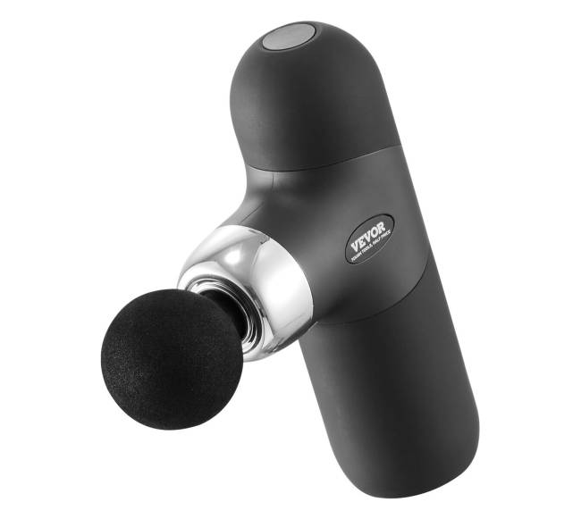 Mini masažo pistoletas su 4 greičiais0