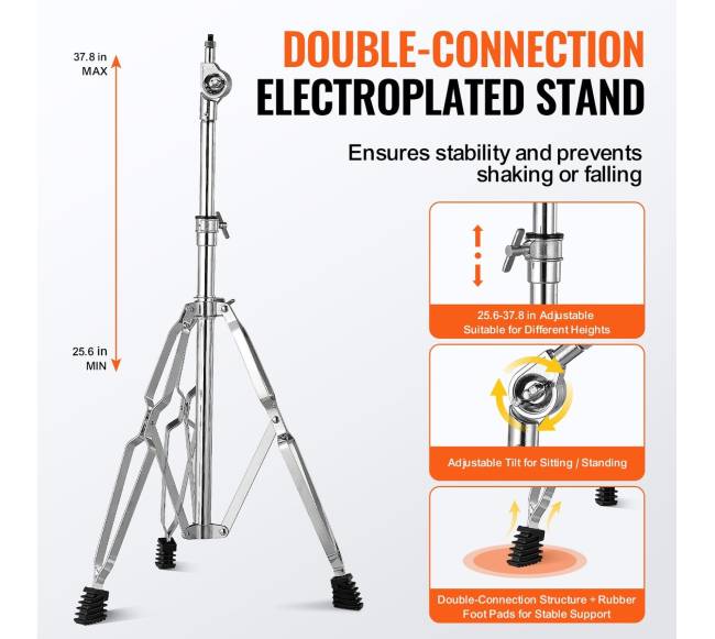 32 natų metalofonas su lazdelėmis ir stovu3