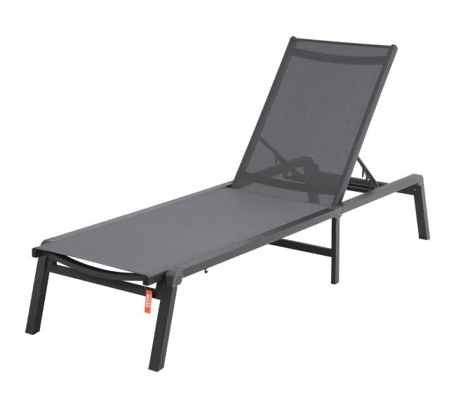 Reguliuojama lauko šezlongų kėdė terasa9