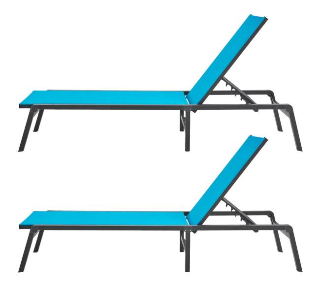 Lauko gultų komplektas, 5 padėtys0