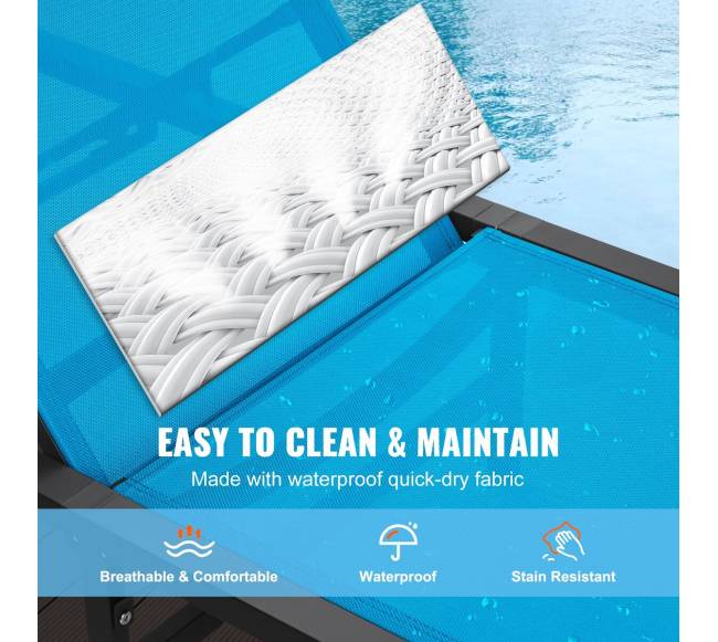 Lauko gultų komplektas, 5 padėtys5