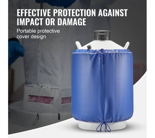 Skysto azoto talpykla 30 L su 6 talpyklomis5