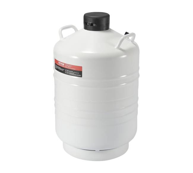 Skysto azoto talpykla 30 L su 6 talpyklomis10