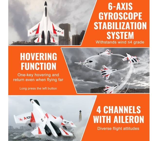 RC lėktuvas iš EPP putų su valdymu3