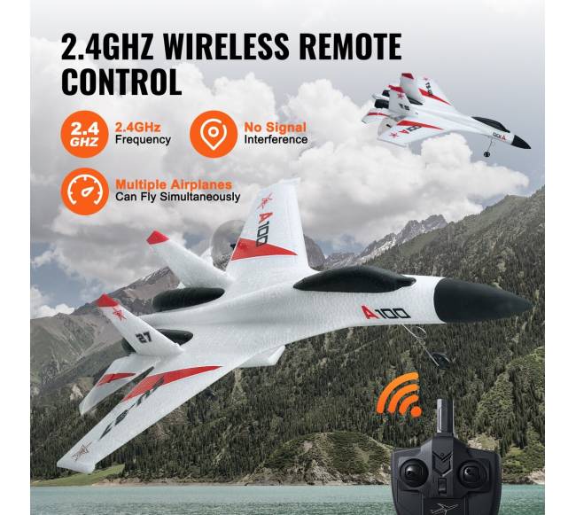 RC lėktuvas iš EPP putų su valdymu4