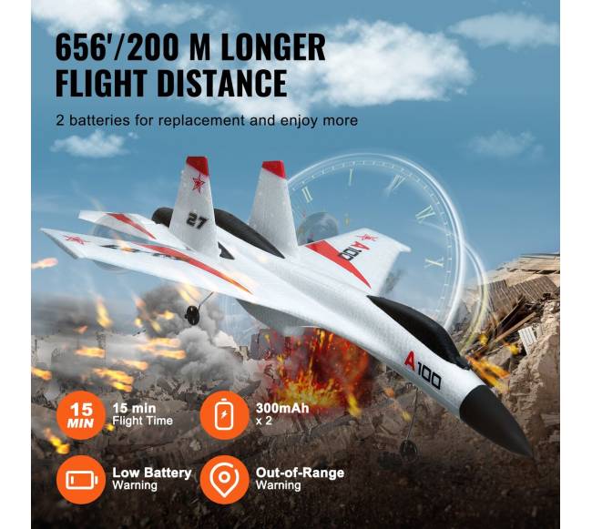 RC lėktuvas iš EPP putų su valdymu5