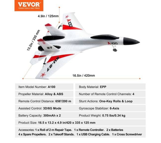 RC lėktuvas iš EPP putų su valdymu6