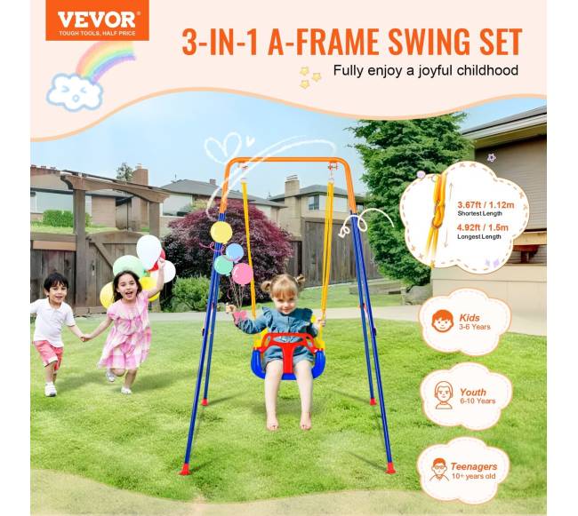 Trivietės supynės kiemui su smėlio maišais1