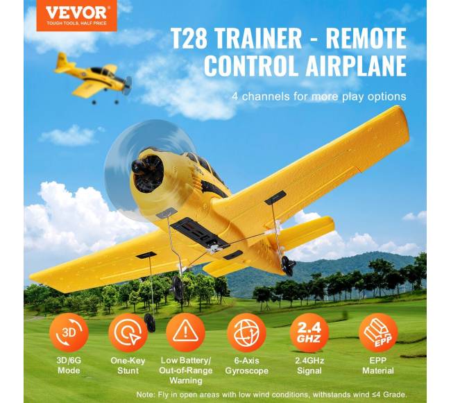 rc lėktuvas treniruoklis su nuotoliniu valdymu1