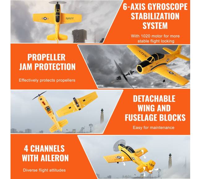 rc lėktuvas treniruoklis su nuotoliniu valdymu3