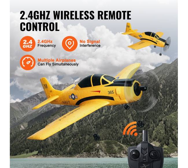 rc lėktuvas treniruoklis su nuotoliniu valdymu4