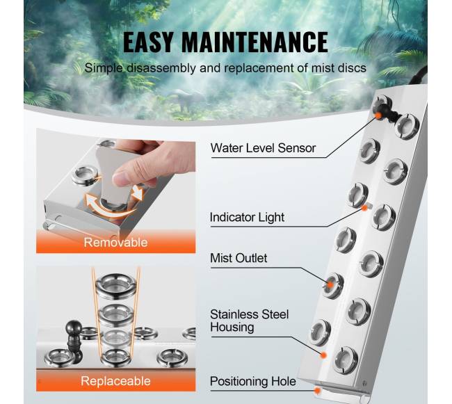 12 galvučių ultragarsinis rūko generatorius4