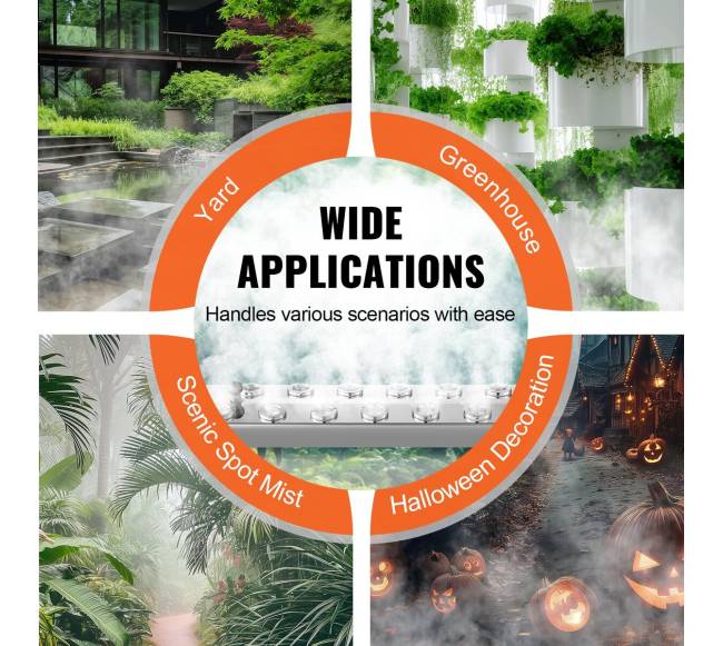 12 galvučių ultragarsinis rūko generatorius5