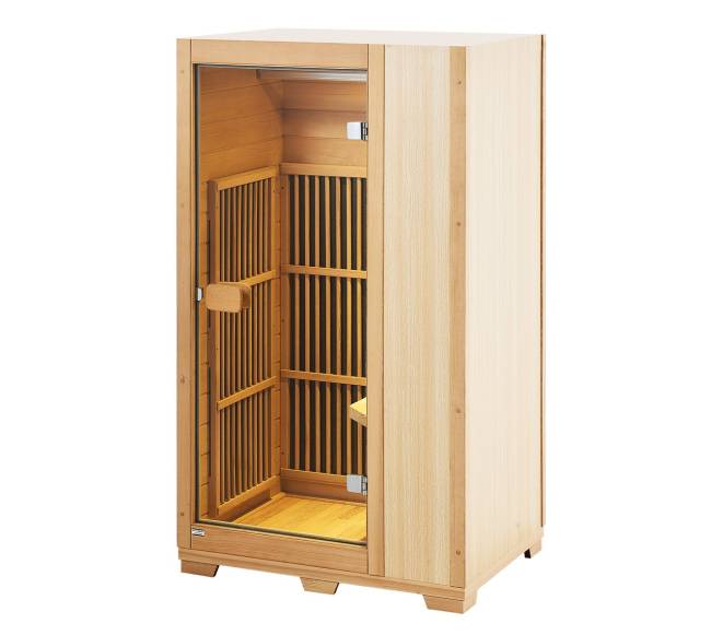 Infraraudonųjų spindulių medinė pirtis 1 asmeniui0