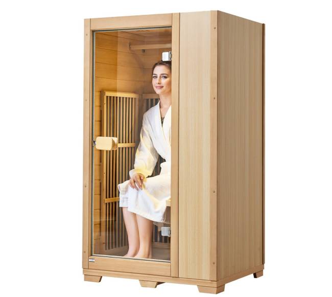 Infraraudonųjų spindulių medinė pirtis 1 asmeniui9