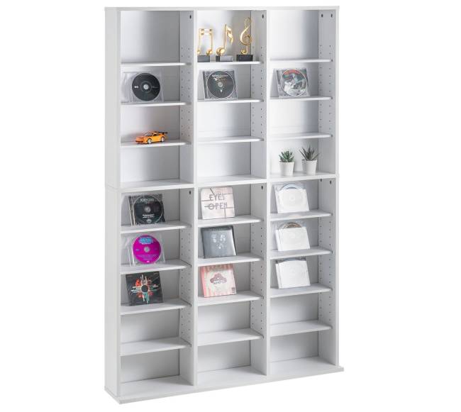 Reguliuojama DVD lentynų laikymo spinta 756 CD9