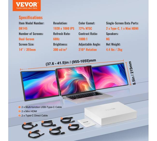 Nešiojamojo kompiuterio ekranas 14"6