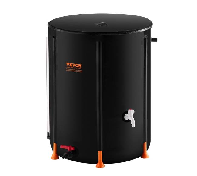 Sulenkiamas lietaus surinktuvas 380 l su čiaupais0