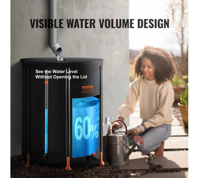 Sulenkiamas lietaus surinktuvas 380 l su čiaupais5