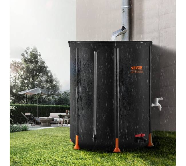 Sulenkiamas lietaus surinktuvas 380 l su čiaupais7