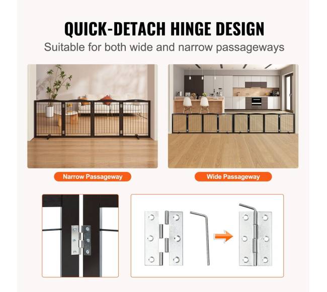 Sulankstoma nepriklausoma šunų tvorela ruda2