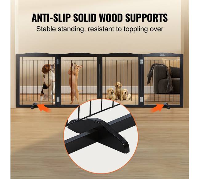 Sulankstoma nepriklausoma šunų tvorela ruda3